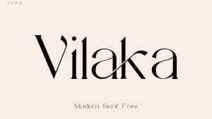 Vilaka Font › Fontesk