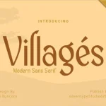 Villages Font