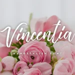 Vincentia Handstylish Font
