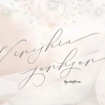 Vineshia Jonhson Handwritten Font