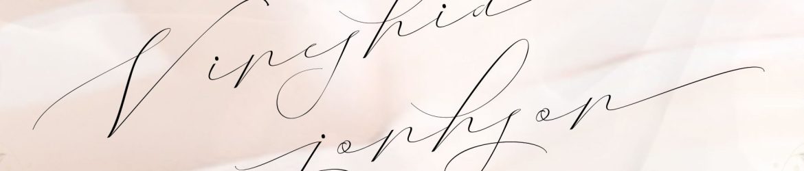 Vineshia Jonhson Script Font › Fontesk