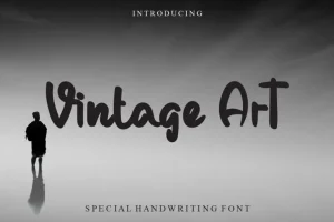 Vintage Art Font