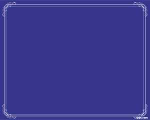 Vintage Blue PowerPoint Template