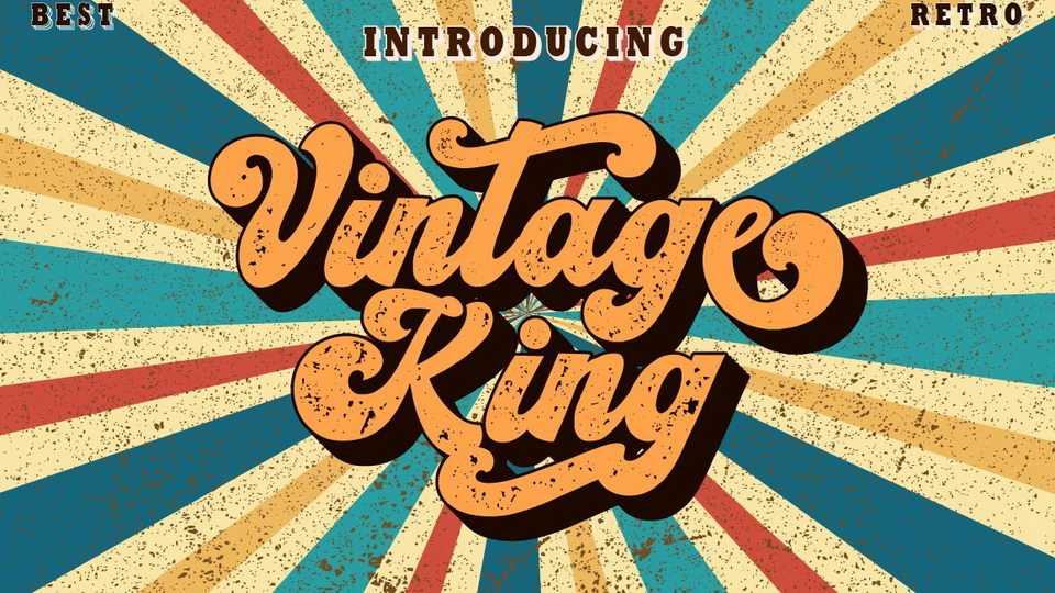 Vintage King Font › Fontesk
