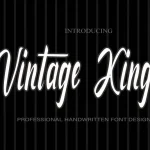 Vintage Kings Font