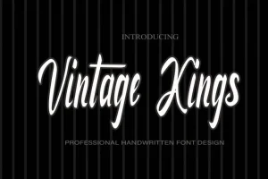 Vintage Kings Font