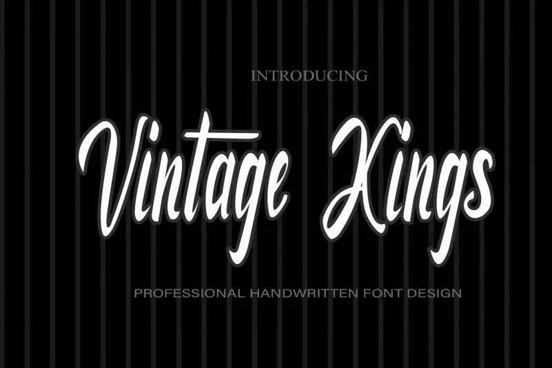 Vintage Kings Font