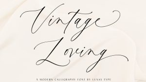 Vintage Loving Font › Fontesk