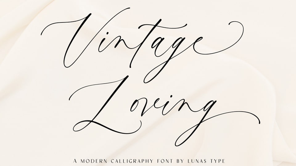 Vintage Loving Font › Fontesk