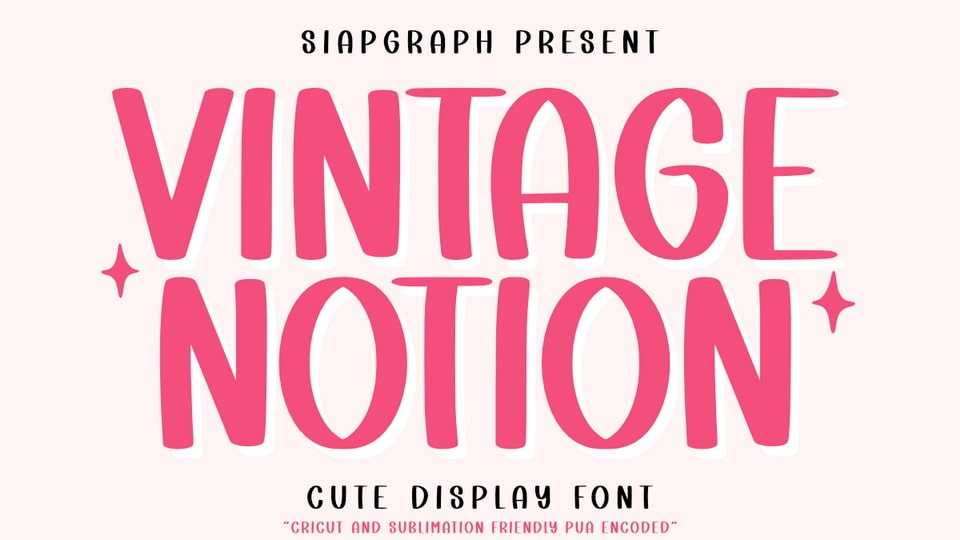 Vintage Notion Font › Fontesk