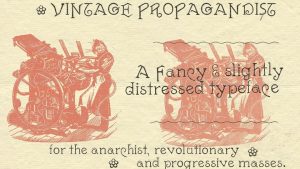 Vintage Propagandist Font › Fontesk