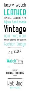 Vintage Straps Font Family