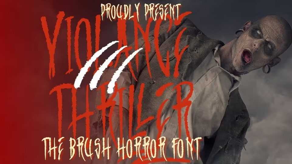 Violance Thriller Font › Fontesk