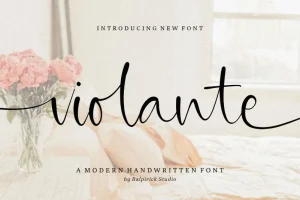 Violante Calligraphy Font