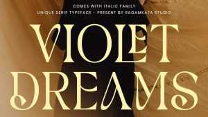Violet Dreams Font › Fontesk