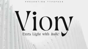 Viory Font › Fontesk