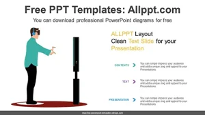 Virtual Reality PowerPoint Diagram