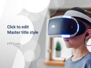 Virtual Reality Technology PowerPoint Template