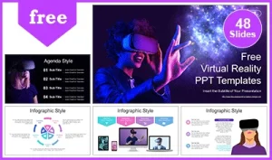 Virtual Reality Technology PowerPoint Templates