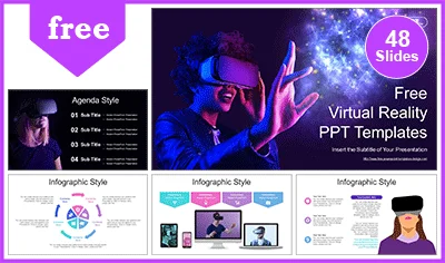 Virtual Reality Technology PowerPoint Templates