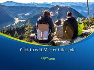 Virtual Travel Experience PowerPoint Template
