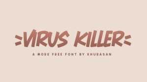 Virus Killer Font › Fontesk
