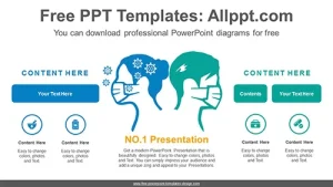 Viruses Comparison PowerPoint Diagram
