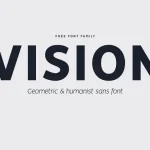 Vision Sans Font Family - Fonte Grátis Vision Sans Font Family