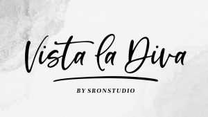 Vista La Diva Script › Fontesk