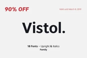 Vistol Sans Latin Pro Family