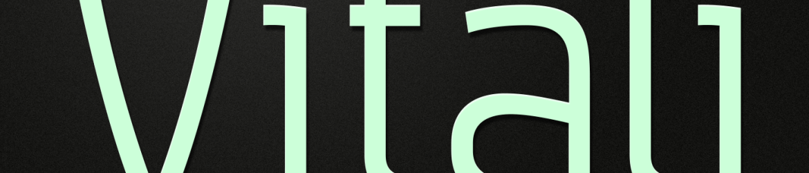 Vitali Font Family
