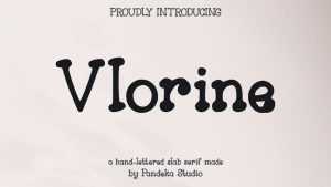 Vlorine Font › Fontesk