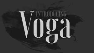 Voga Font › Fontesk