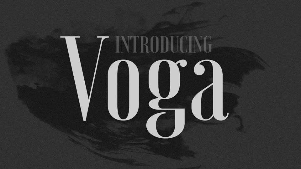 Voga Font › Fontesk