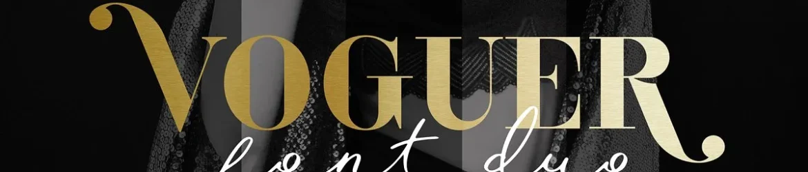Voguer II Font Duo