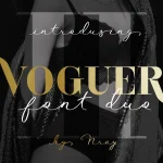 Voguer II Font Duo - Fonte Grátis Voguer II Font Duo