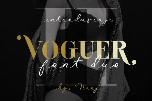Voguer II Font Duo