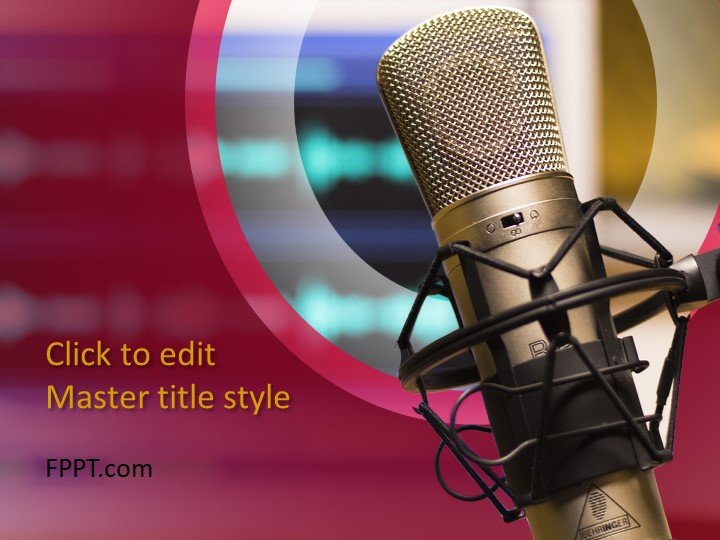 Voice PowerPoint Template