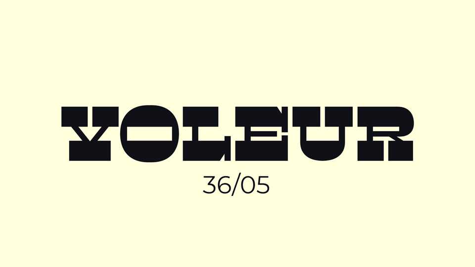 Voleur Font › Fontesk