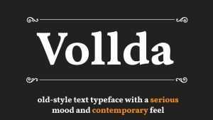 Vollda Font › Fontesk