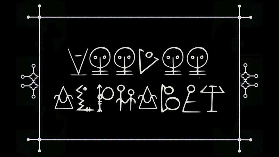 Voodoo Alphabet Font › Fontesk