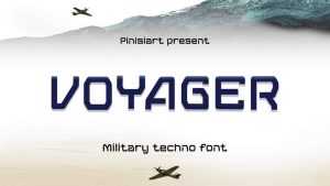 Voyager Font › Fontesk