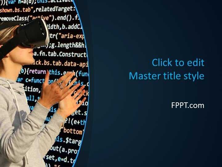 VR PowerPoint Template