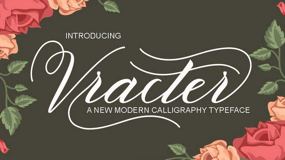 Vracter Script Font › Fontesk