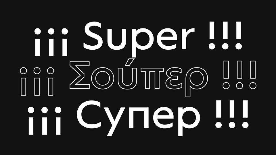 VTF Lack Typeface › Fontesk