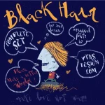 Vtks BlackHair font