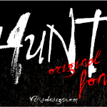 Vtks Hunt Font - Fonte Grátis Vtks Hunt Font