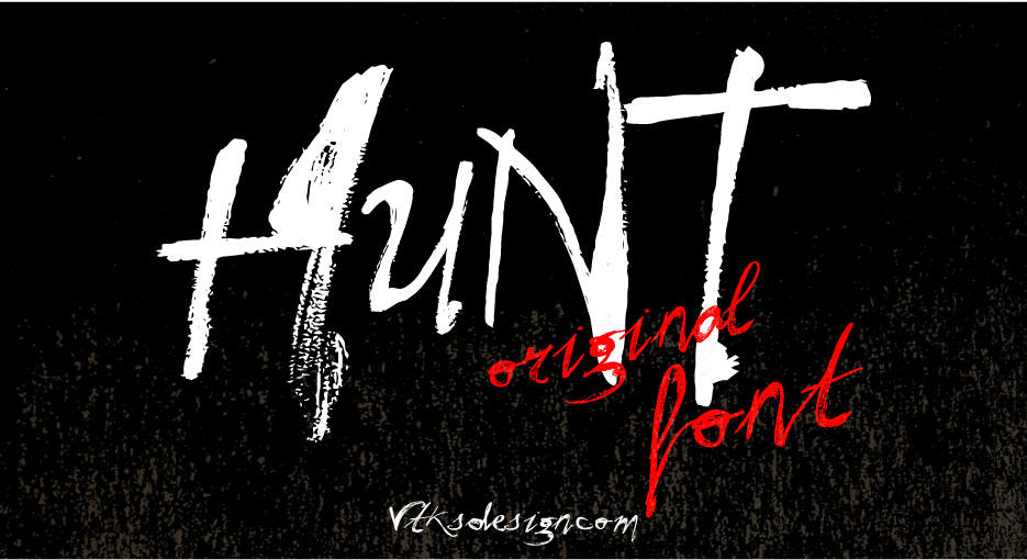 Vtks Hunt Font