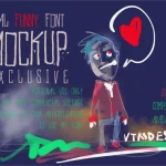 Vtks MockUp font
