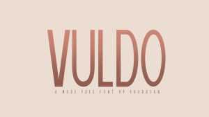 Vuldo Font Family › Fontesk